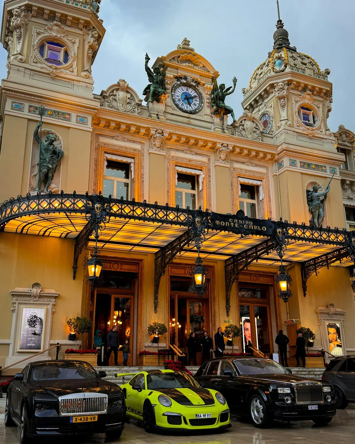 Entrée du Casino de Monte-Carlo, Monaco